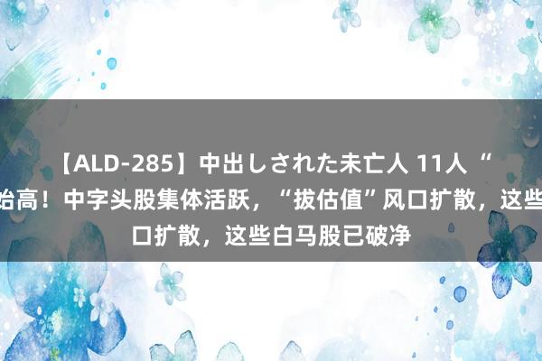 【ALD-285】中出しされた未亡人 11人 “标杆王”再更始高！中字头股集体活跃，“拔估值”风口扩散，这些白马股已破净