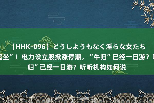 【HHK-096】どうしようもなく淫らな女たち 新动力“平卧起坐”！电力设立股掀涨停潮，“牛归”已经一日游？听听机构如何说